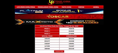 data togel china